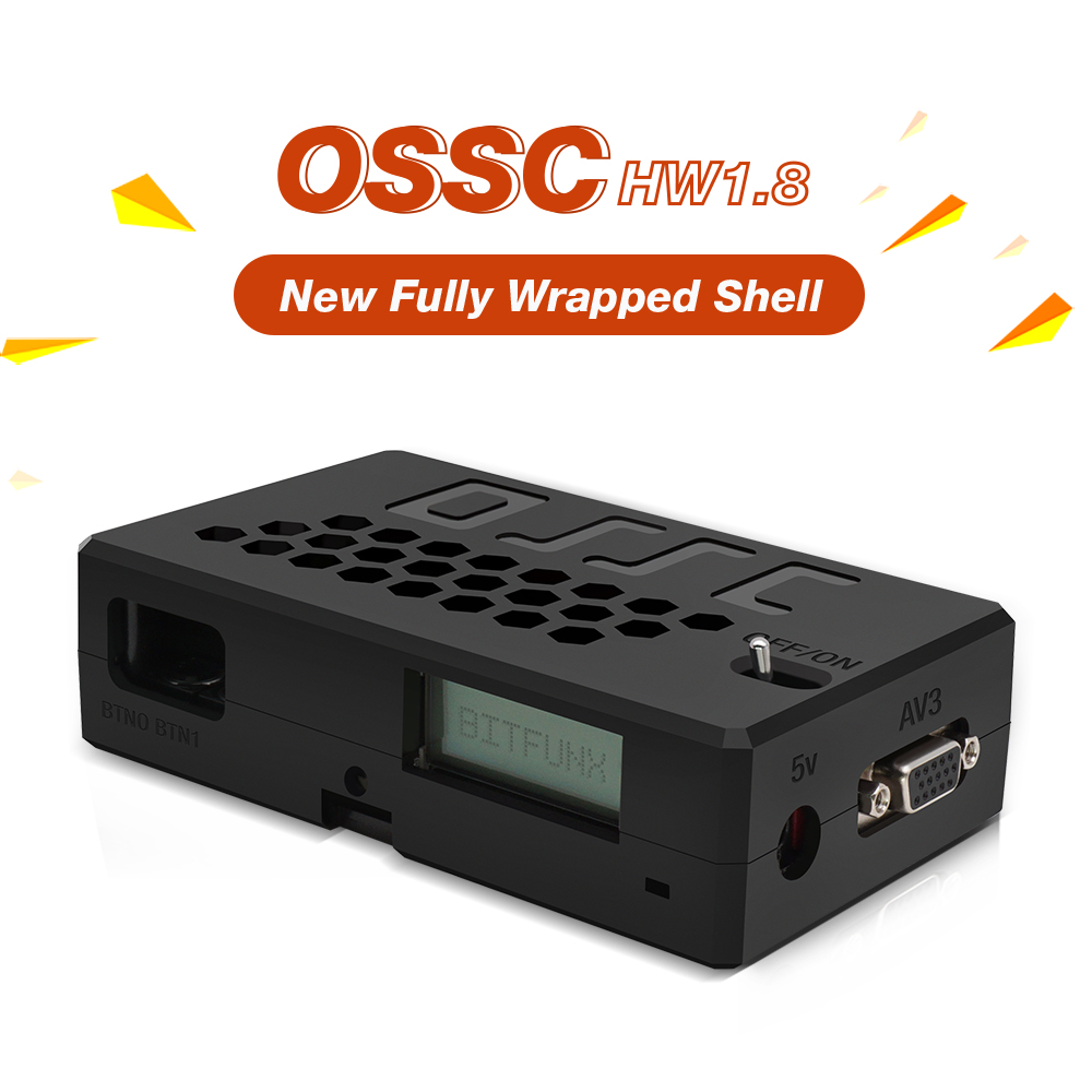 Gaming Console All In One - Bitfunx V1.8 OSSC HDMI 변환기, 레트로