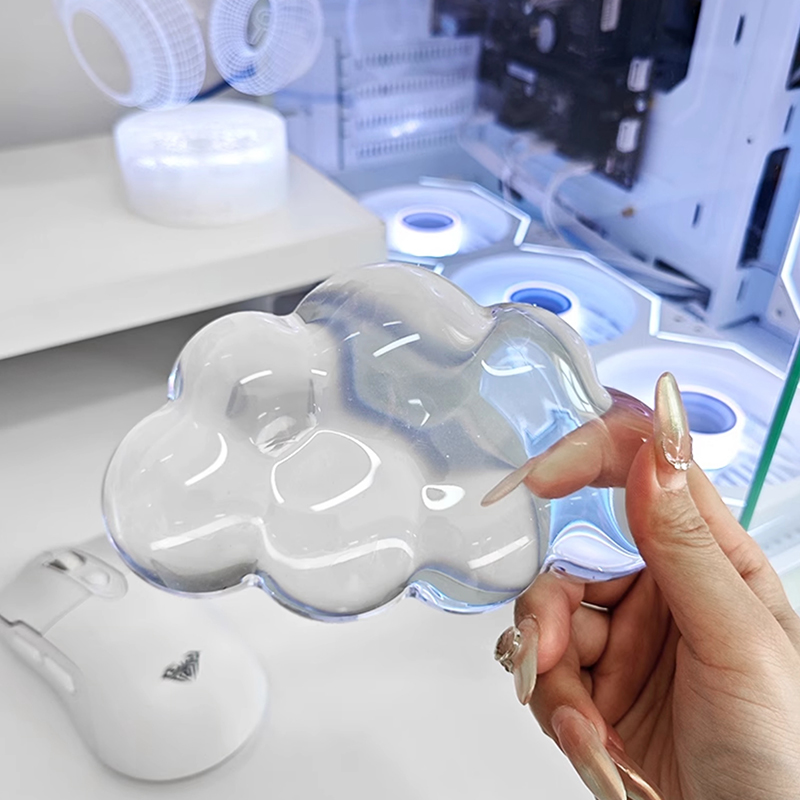 Gaming Console Cloud - 핸드 서포트 투명 블루 클라우드 팔찌