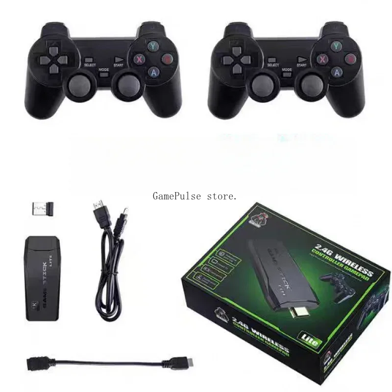 Gaming Console All In One - M8 홈 게이머 레트로 스타일 HDMI
