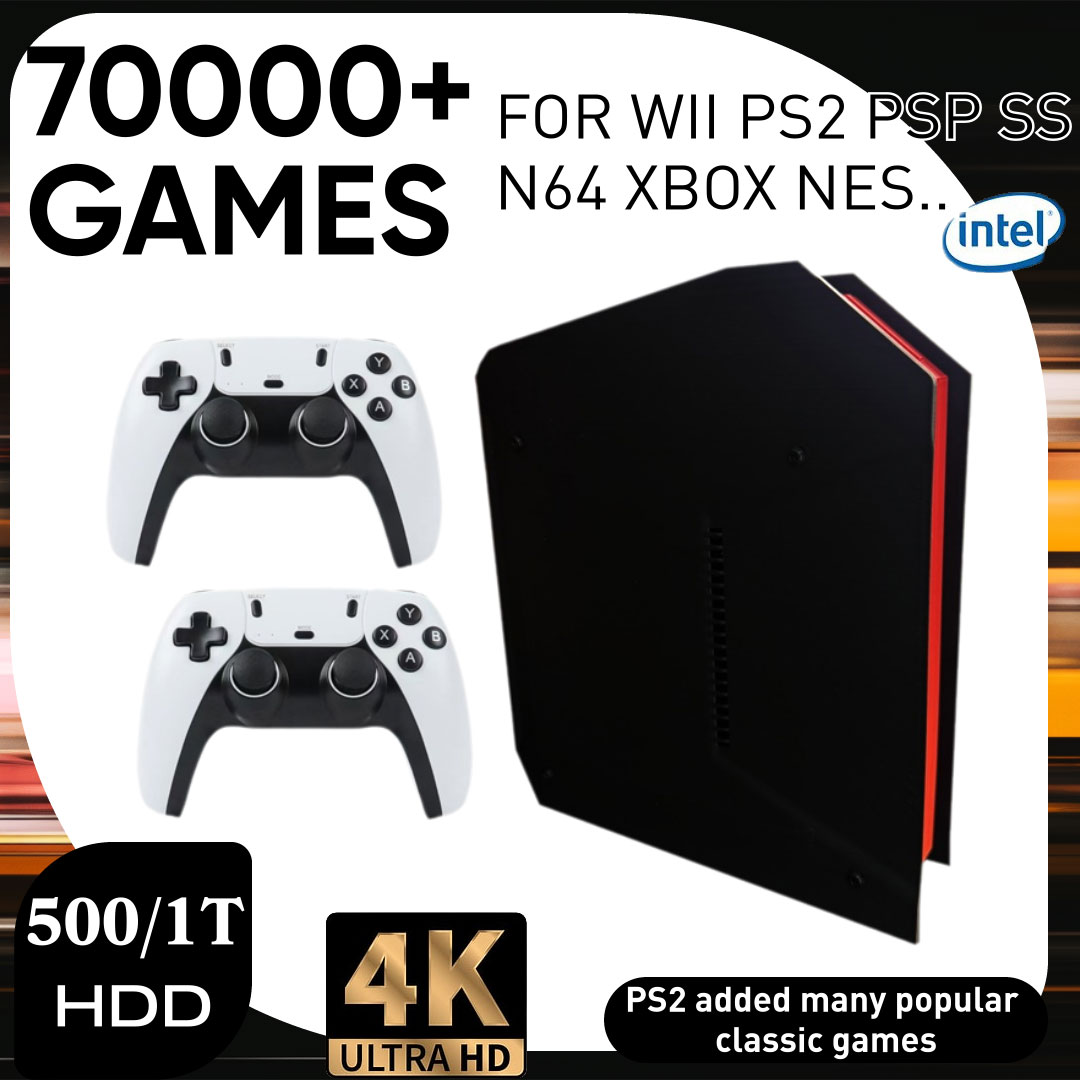 Gaming Console Box - X4 레트로 비디오 게임 콘솔 1T