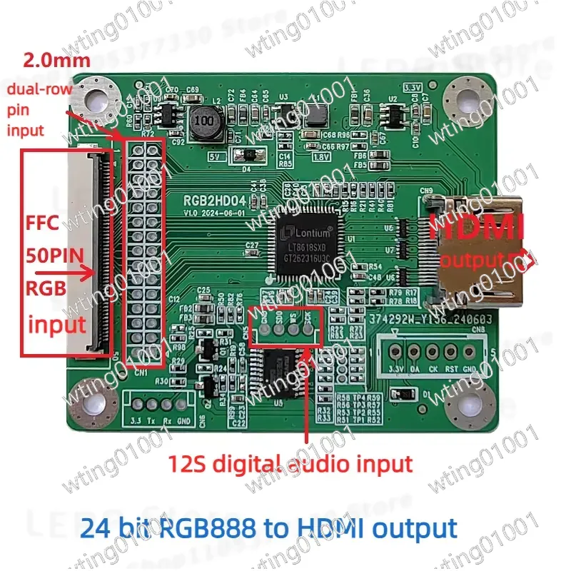 Gaming Console Definition - 50핀 RGB-HDMI 어댑터 케이블 고화질 비디오