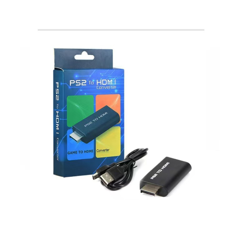 Gaming Console All In One - 2026년형 PS2-HDMI 컨버터 1080P HD 비디오