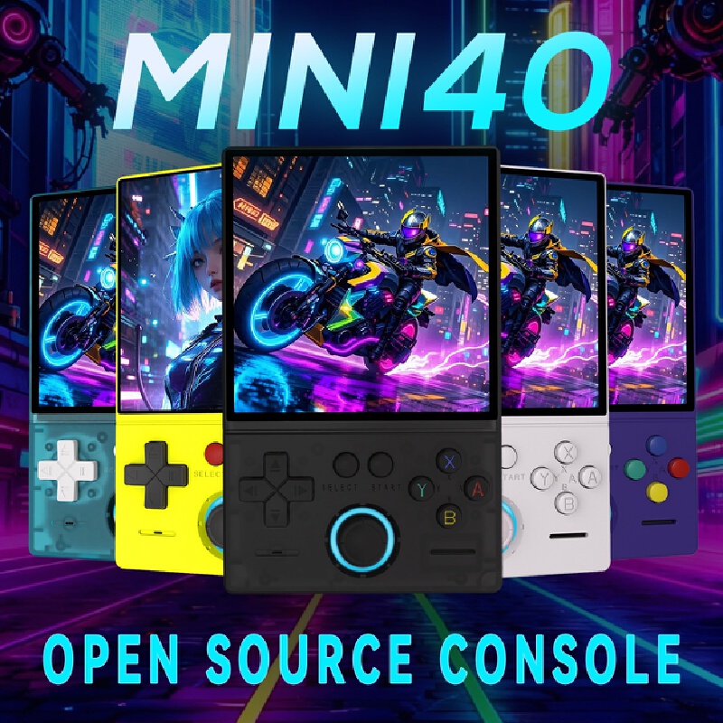 Gaming Console Options - 레트로 휴대용 게임기 미니40 게임 플레이어
