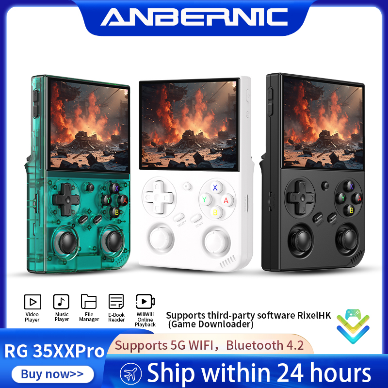 Gaming Console Type - 안베르닉 RG 35XXPro 레트로 휴대용 게임