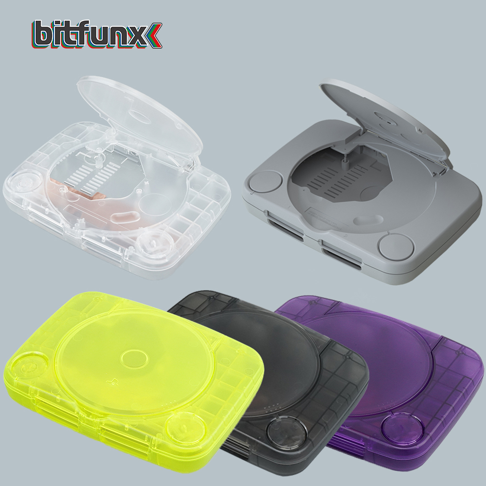Gaming Console All In One - Bitfunx 교체 쉘 투명 게임 콘솔