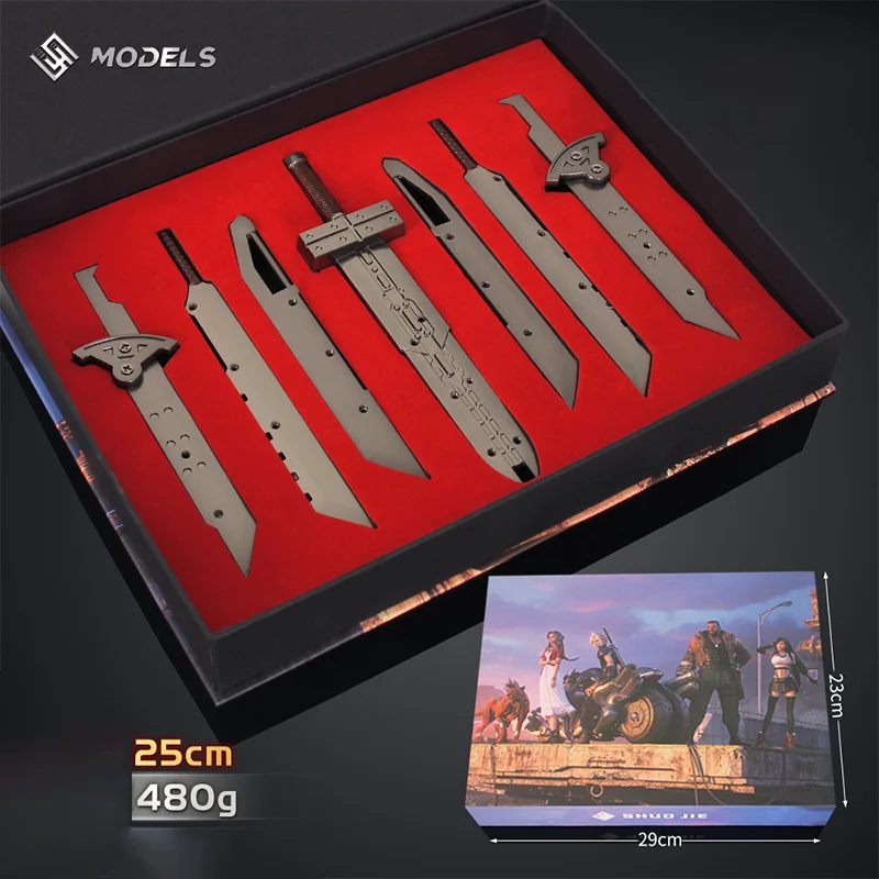 25cm 클라우드 버스터 검 판타지 게임 주변기기 휴일 - Gaming Console Cloud 리뷰 및 가격