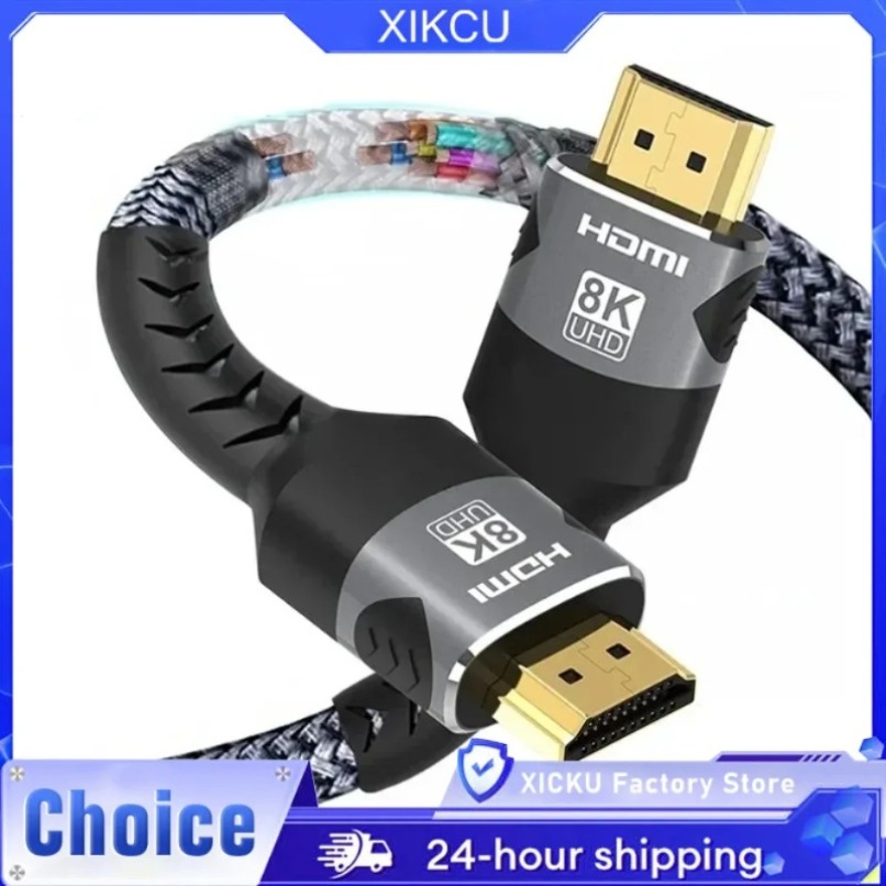 브레이드형 8K HDMI 2.1 케이블 고속 48Gbp - Gaming Console Definition 리뷰 및 가격