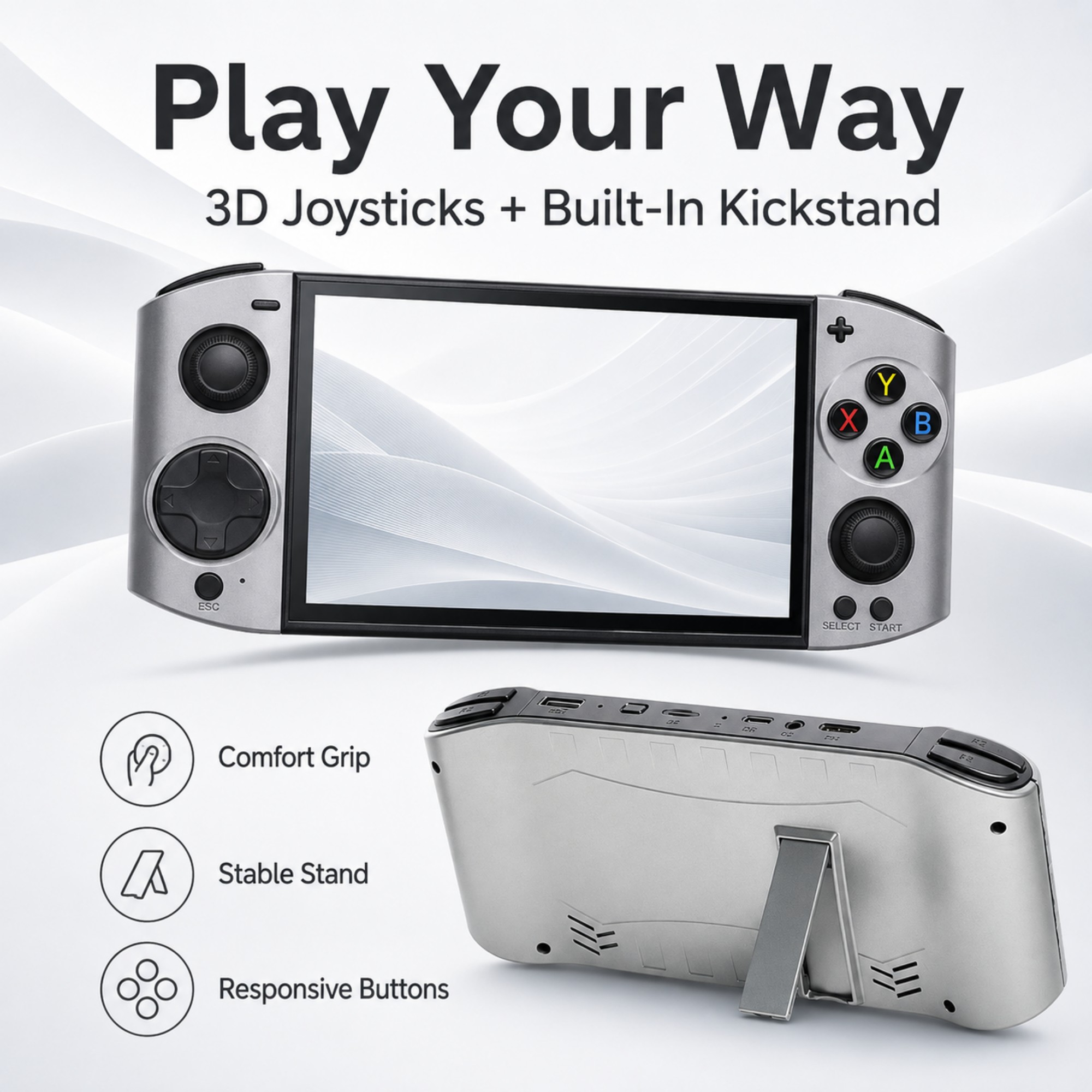 09 울트라 5.1인치 OLED 휴대용 게임 콘솔 96 - Gaming Console Type 리뷰 및 가격