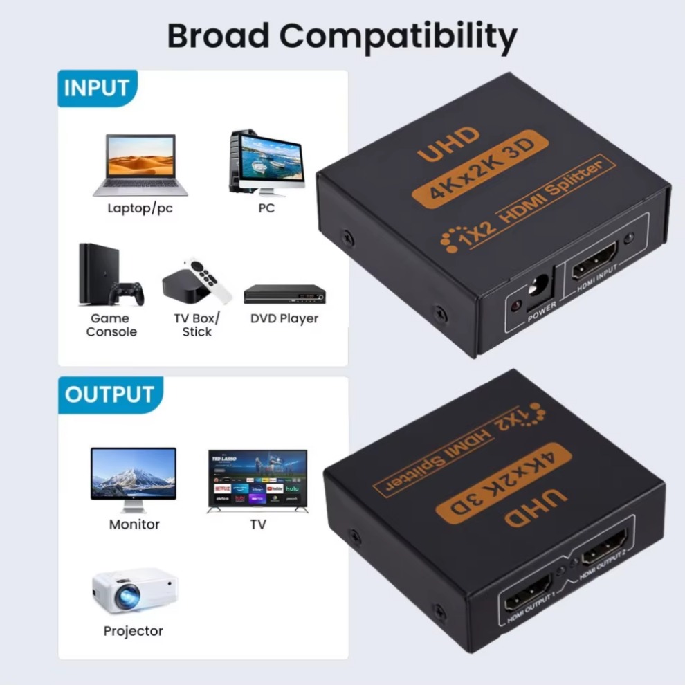 LccKaa 1 in 2 Out HDMI 호환 분배기  - Gaming Console All In One 리뷰 및 가격