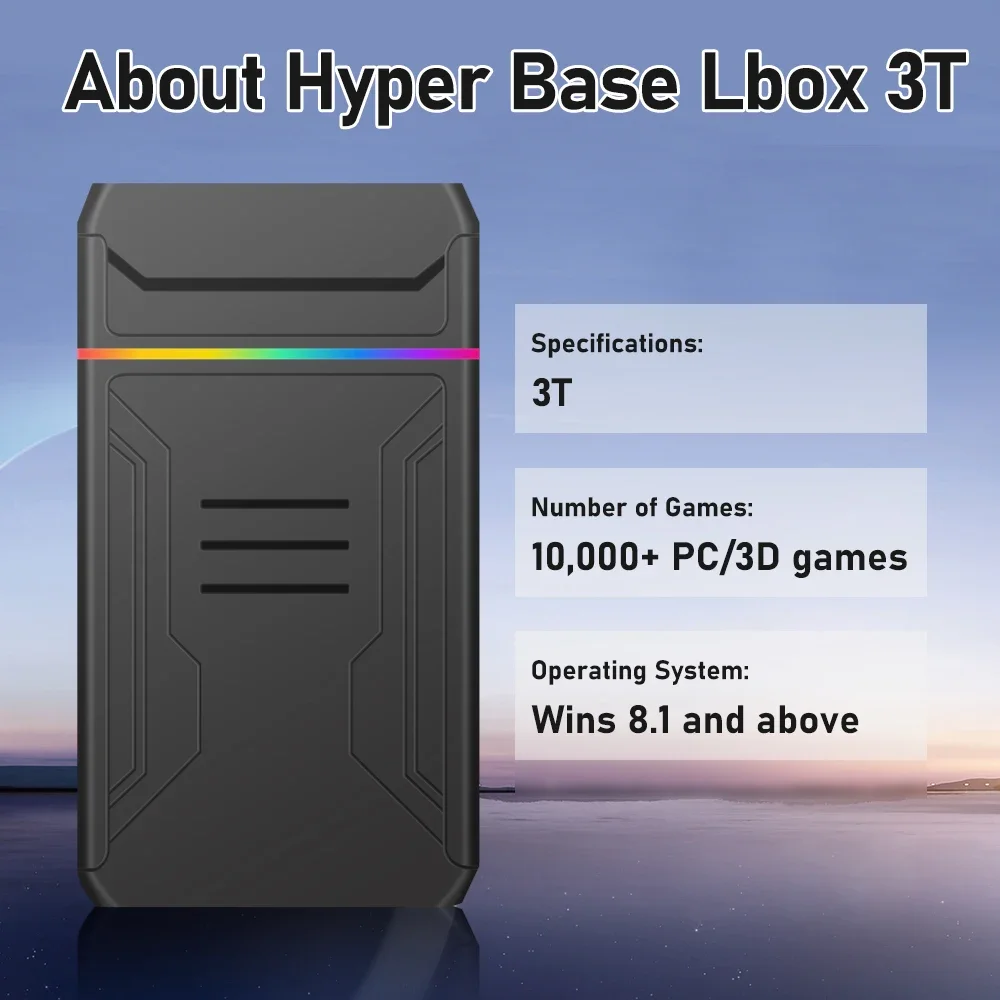 3TB 런치박스 휴대용 게임 HDD (10107개 게임 - Gaming Console Xbox One 리뷰 및 가격