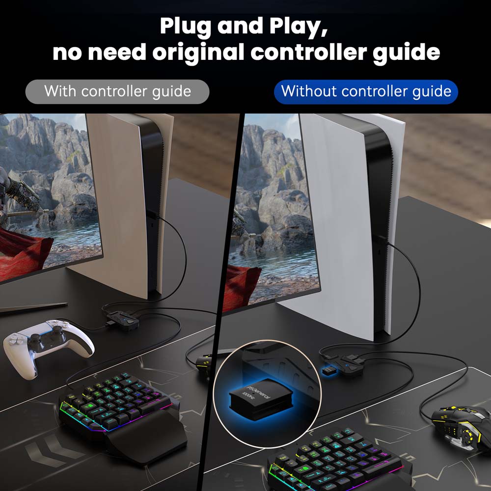 PS5 게임용 키보드 마우스 콤보 USB 타입 C 컨버 - Gaming Console Type 리뷰 및 가격