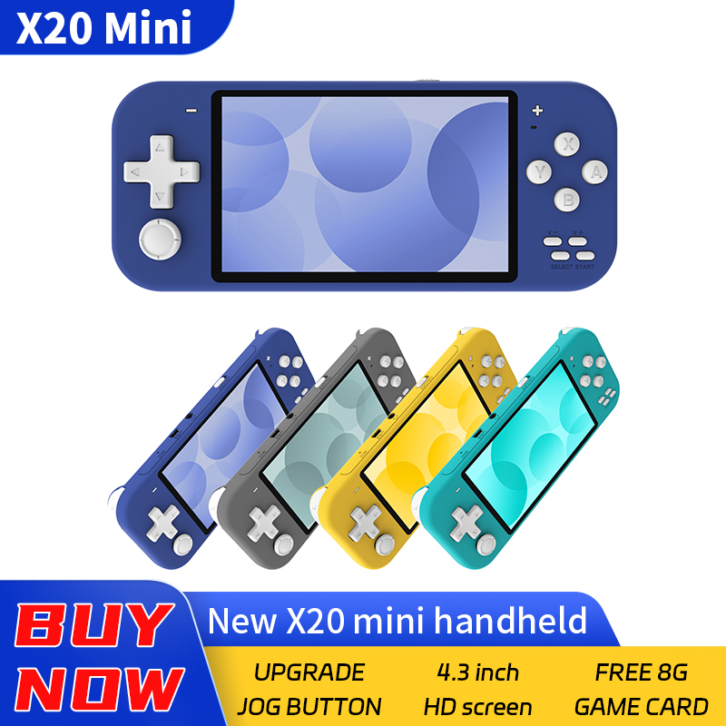 X20 미니 레트로 휴대용 게임기 4.3인치 포터블 비 - Gaming Console X20 리뷰 및 가격