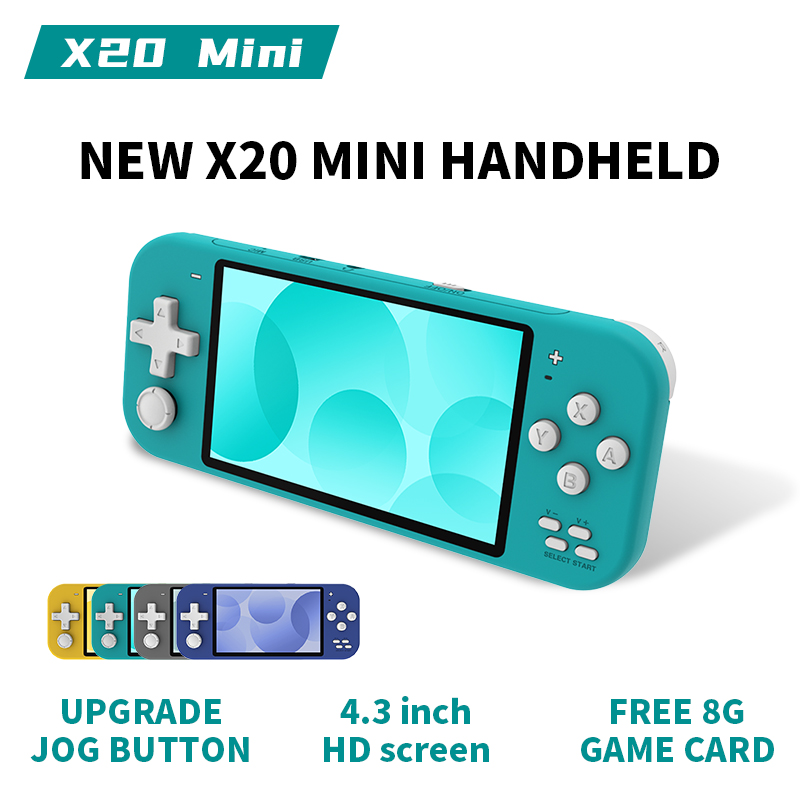 X20 미니 레트로 휴대용 게임기 4.3인치 포터블 비 - Gaming Console X20 리뷰 및 가격