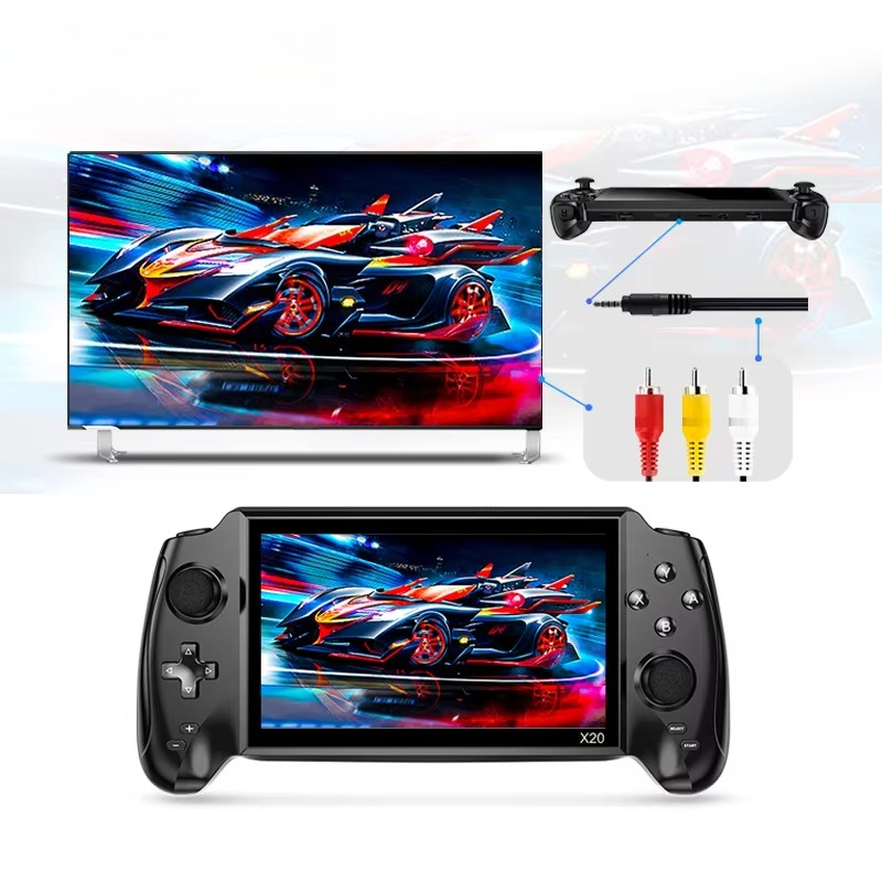 X20 휴대용 게임기 7인치 화면 레트로 게임 콘솔 어 - Gaming Console X20 리뷰 및 가격