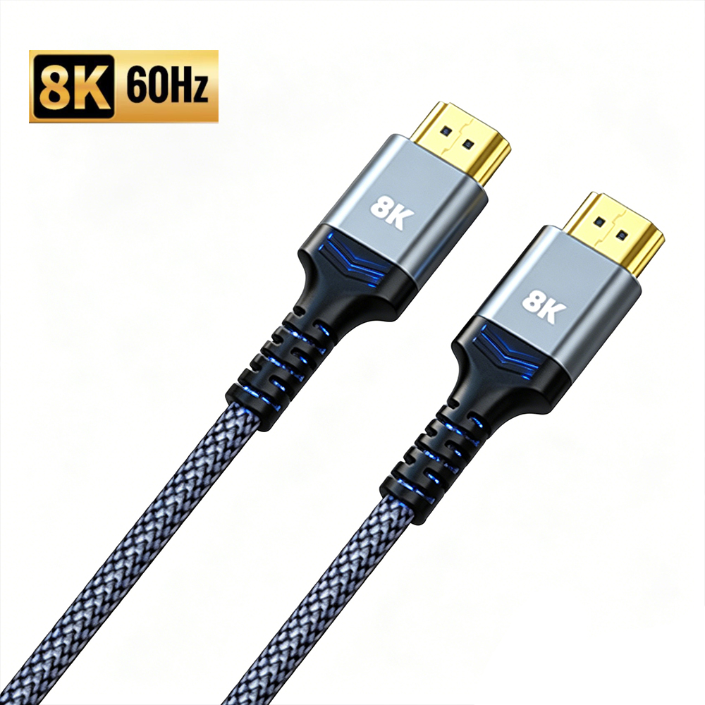 초고속 HDMI 호환 2.1 편조 케이블 8K 60Hz - Gaming Console Definition 리뷰 및 가격