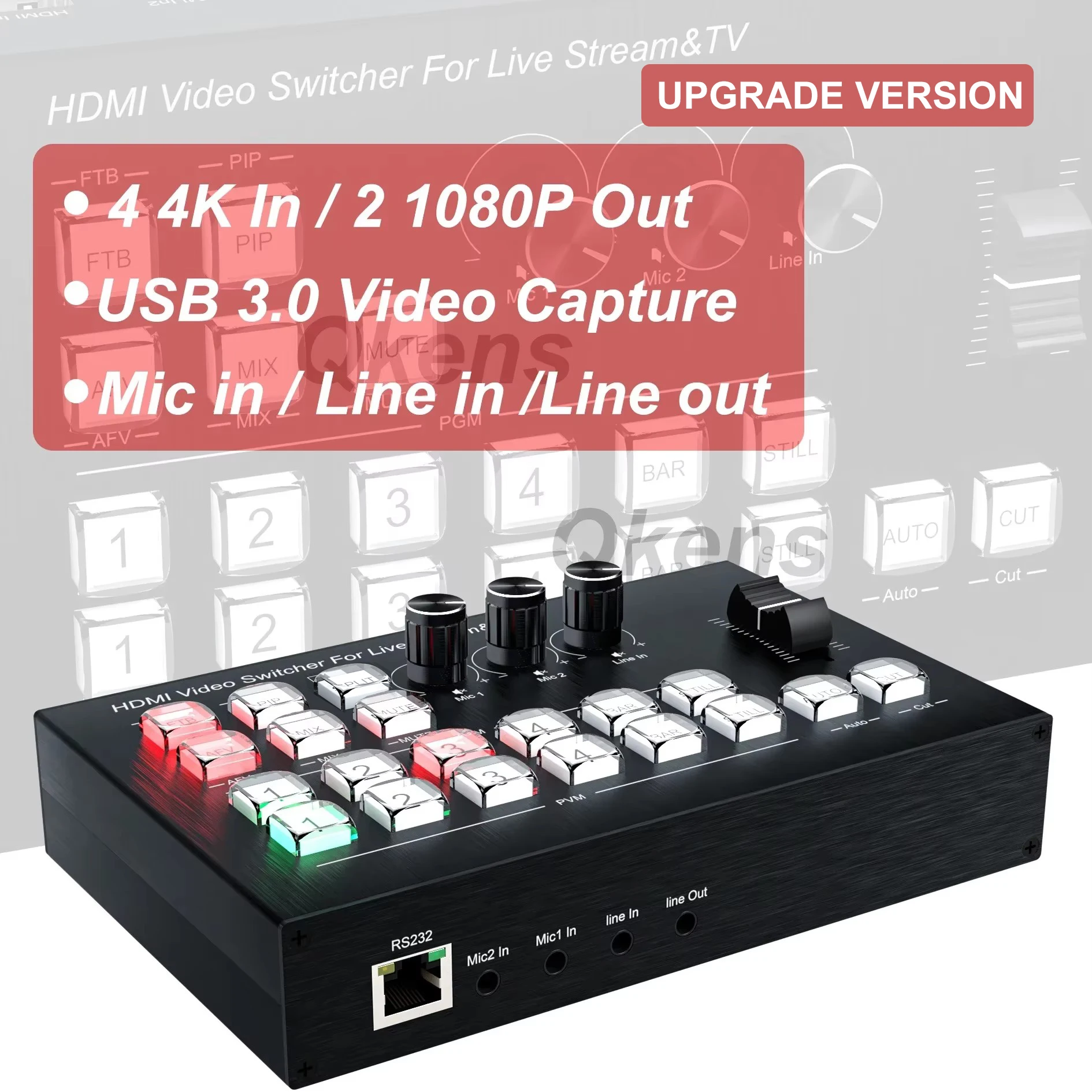 HDMI 비디오 멀티 카메라 스위처, 라이브 방송 스트 - Gaming Console All In One 리뷰 및 가격