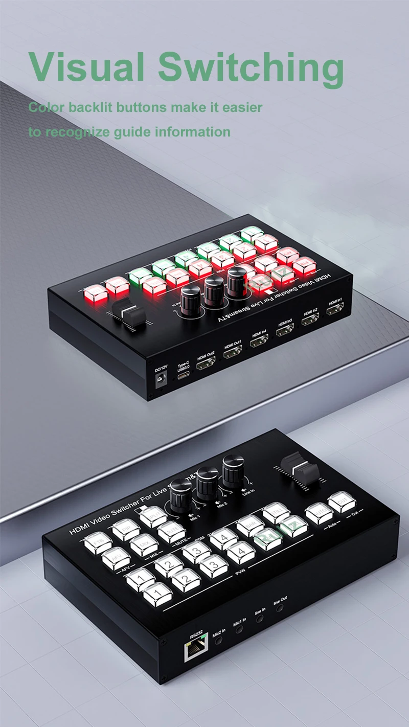 HDMI 비디오 멀티 카메라 스위처, 라이브 방송 스트 - Gaming Console All In One 리뷰 및 가격
