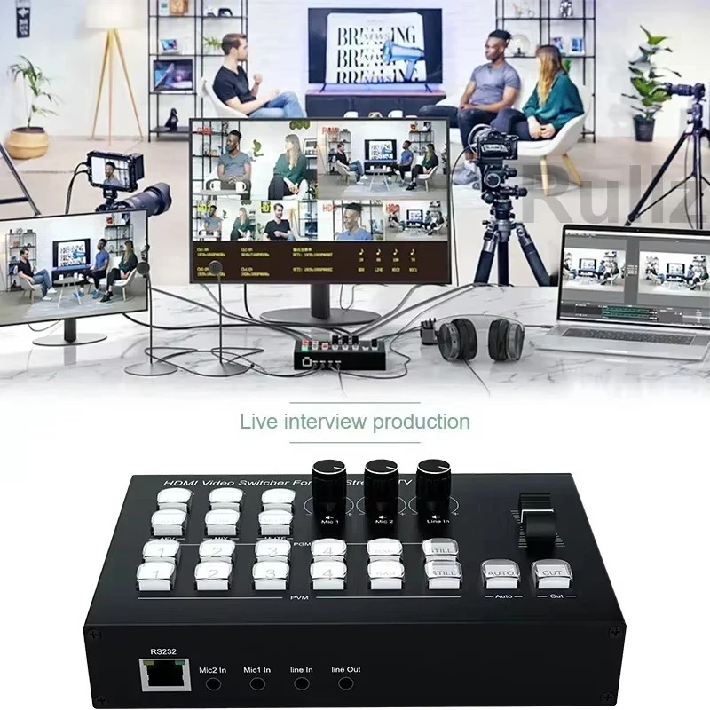 HDMI 비디오 멀티 카메라 스위처, 라이브 방송 스트 - Gaming Console All In One 리뷰 및 가격