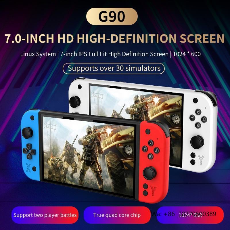 G90 휴대용 게임 콘솔 7인치 화면 4GB ROM 고 - Gaming Console Definition 리뷰 및 가격