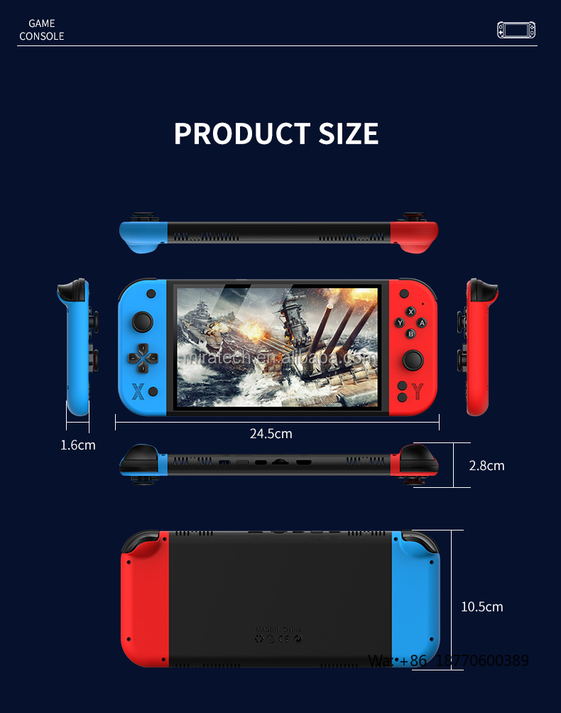 G90 휴대용 게임 콘솔 7인치 화면 4GB ROM 고 - Gaming Console Definition 리뷰 및 가격