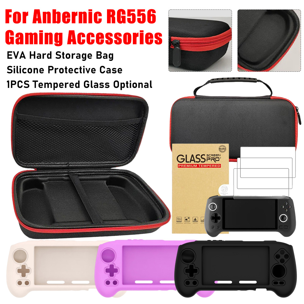 RG556 게임 콘솔용 EVA 하드 보관 가방 실리콘  - Gaming Console Options 리뷰 및 가격