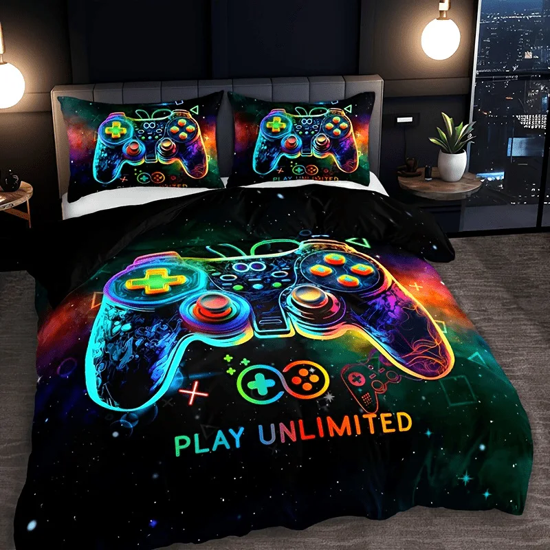게임 콘솔 이불 커버 세트 (남아/여아/아동용) 우주  - Gaming Console All In One 리뷰 및 가격