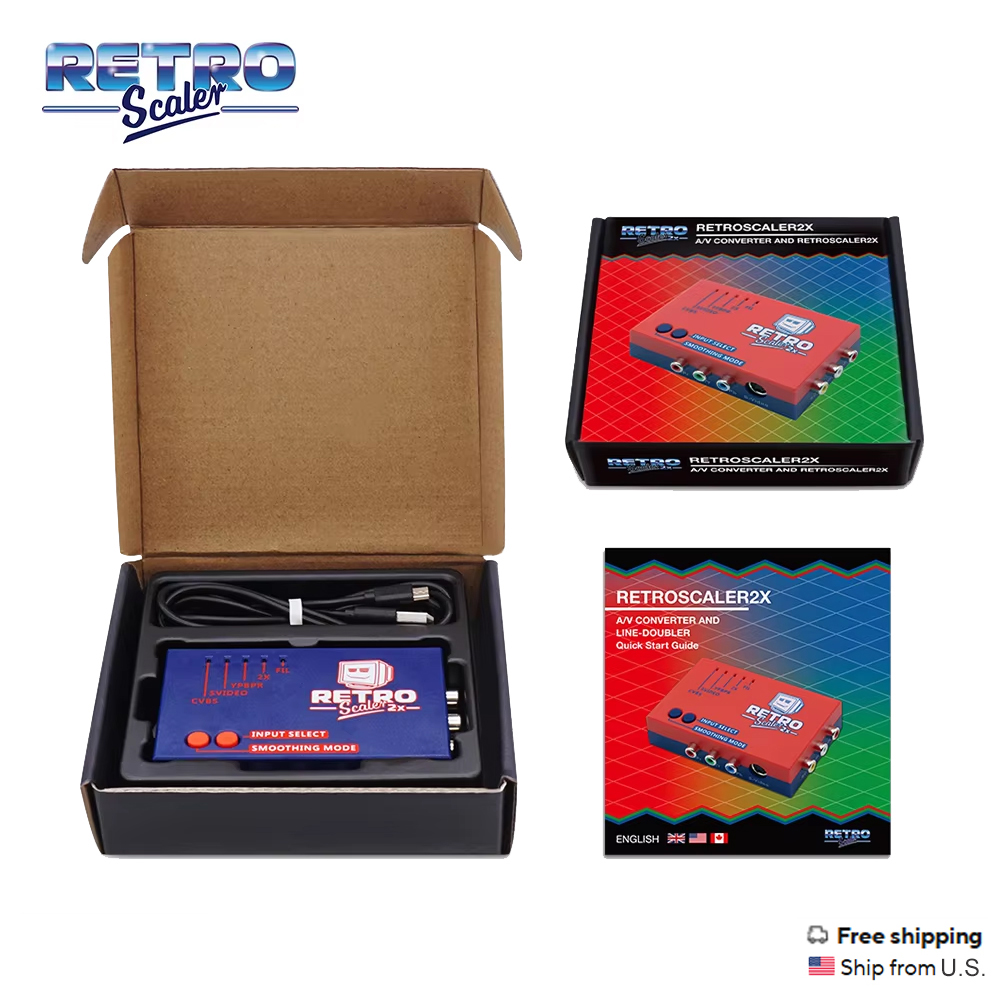 RetroScaler2x 컴포지트 SV YPBPR to - Gaming Console All In One 리뷰 및 가격